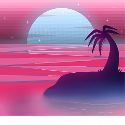 Vaporwave Island