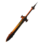 Orange Contrast Sword