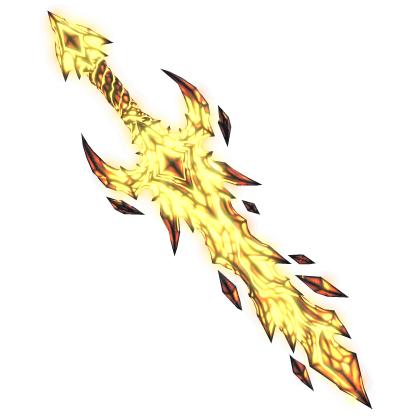 [EMISSIVE] Glowing Magma Core Greatsword Roblox item