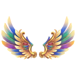  Colorful Angel wings