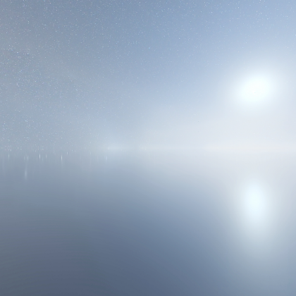 star light blue sky