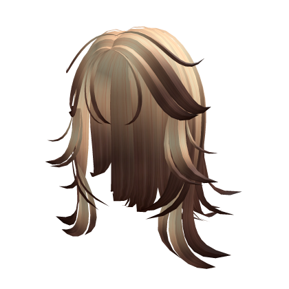 Blonde to Brown Cute Girl Hair Roblox item