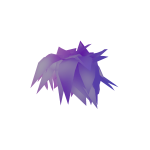 ✅ Purple Dream Scene Hair