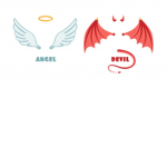 Dark devil and good angel Squad