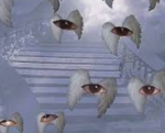Dreamcore angel eyes