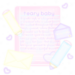 teary baby