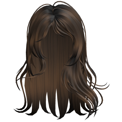 Brown Side-Swept Hair