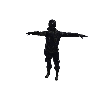 Realistic soldier StarterCharacter