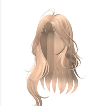 Blonde Soft Wavy Hair Roblox decal