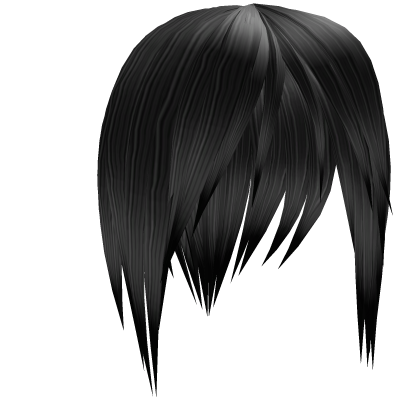 Grey Emo Anime Hairstyle Roblox item