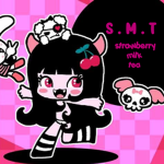 Strawberry milk tea