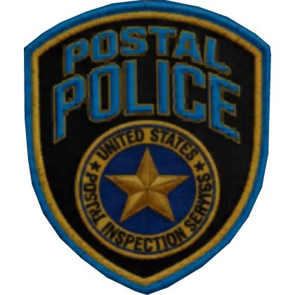 BLF™ Patch - Postal Police [RIGHT]