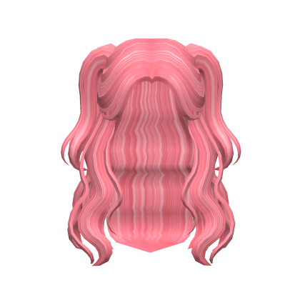 Cute Wavy Hair with Short Pigtails Roblox item