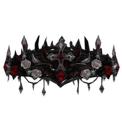 LIMITED✨ [PBR] Crimson Eclipse Crown 👑🩸 Roblox item
