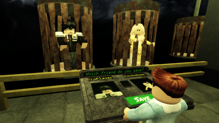 Which friend do you save? screenshot 1