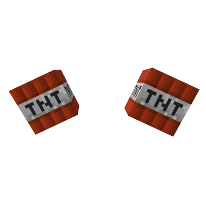 Red Minecraft TNT Block Diwali Sparkler Addon