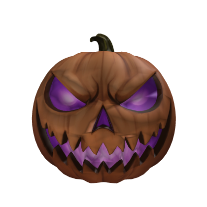 Void Purple Pumpkin Mask