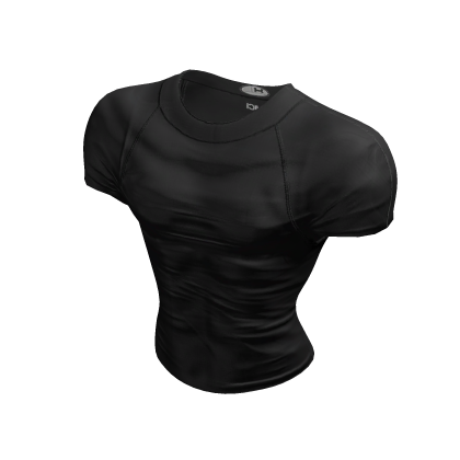 Tight Compression Tee (Black) thumbnail