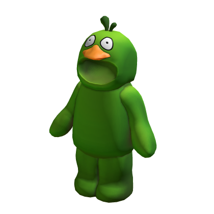 Green Terrified Duck Bodysuit thumbnail