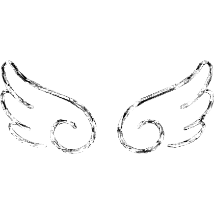 Glitched Angel Wings Roblox item