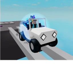Obby but your on a Car icon