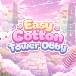 ☁️ Easy cotton tower [OBBY ]