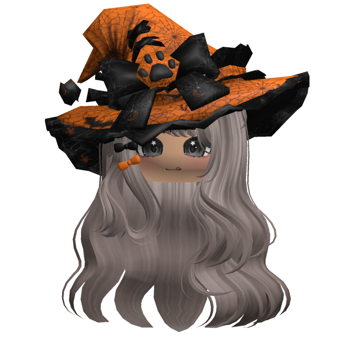 Ash Kawaii Witch Halloween Hair