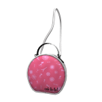 Vintage Hat Box Bag | Pink & White