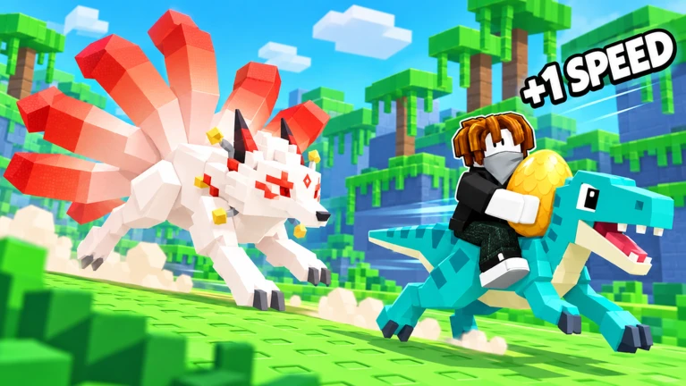 Steal Eggs on a Dino! 🦖🥚 game thumbnail
