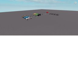 I made trailers and connected them to trucks (new)