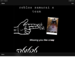 ROBLOX samurai x team