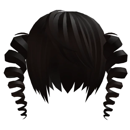 x_x Curly Scene Emo Girl Hair Roblox item render