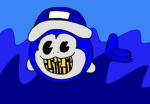 THE BLUE MONKE IS SWINGING