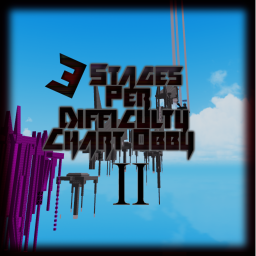 3 Stages Per Difficulty Chart Obby 2