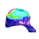 Sparkly Rainbow Rock Hair