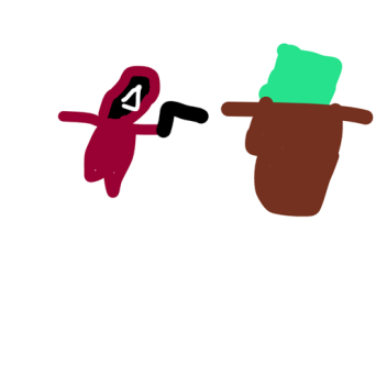 zombie killing simulator squid game gaurd guy