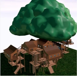 Some killers and a tree icon