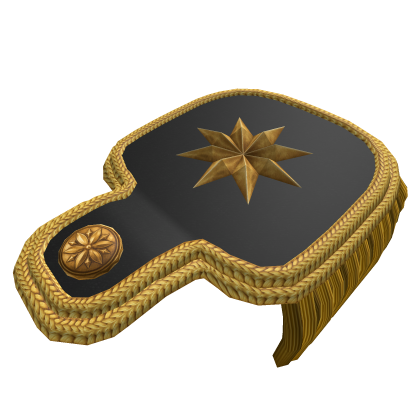 Circus Epaulette Pauldron (LEFT) Roblox item