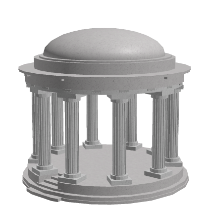 🦴 Ancient Rune Dome Doric Pillar Greek Building