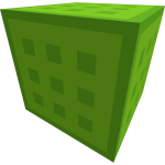 Lime Wool Block Head