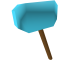 Blue Blocky Hammer Of Epikness