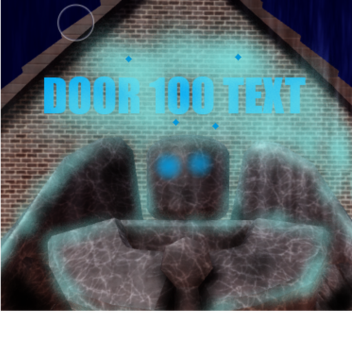 doors room 100 text