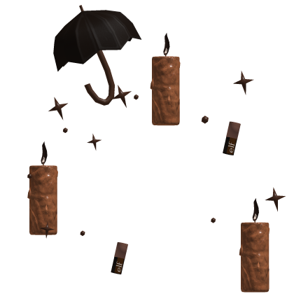 Witchy Bronzed Candles