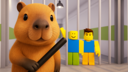 🎅 CHRISTMAS CAPYBARA FAMILY PRISON RUN ESCAPE Obby