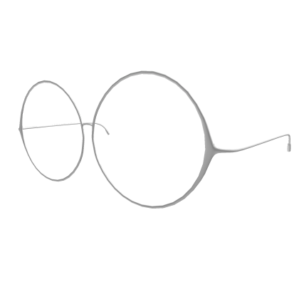 Very Big White Glasses