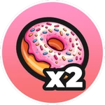 x2 Donuts Sold