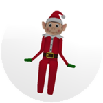 Rolling Elf (Limited Badge)