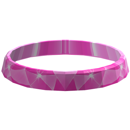 Hot Pink Birthday Time Fedora Band (Addon)