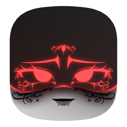 Murder drones - Doll goth face Roblox item