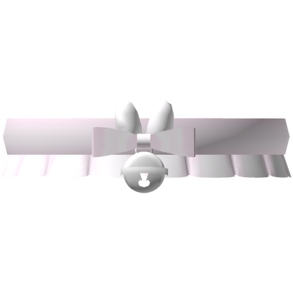 ୨ 𑄝 ୧ cute bunny bow collar with bell in pink